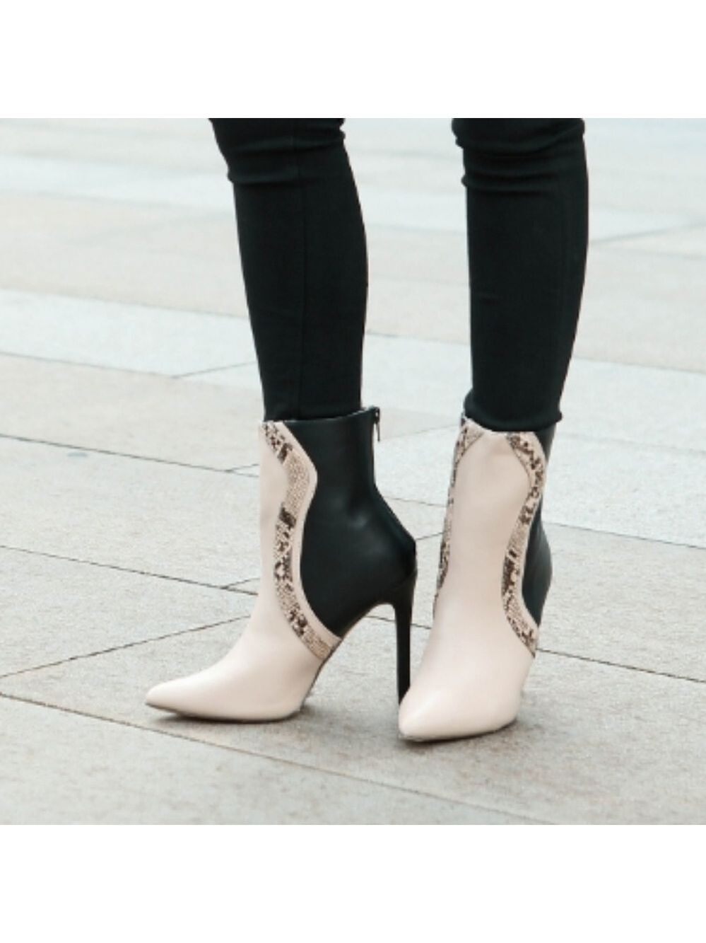 Mia K Stiletto Ankle Boots NWT Sizes 7–9